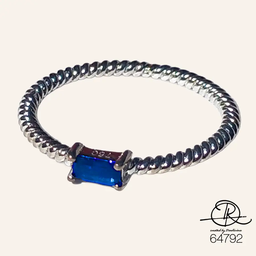 δαχτυλίδι ζαφείρι